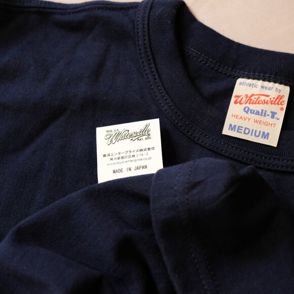 Whitesville - Short Sleeve TShirt - Navy Blue - Size M (Medium) - Picture 5 of 9